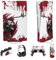 PlayVital Full Set Skin Sticker für ps5 Slim Konsole Digital Edition,Aufkleber Vinyl-Skin Stickers Schutzfolie Folie für ps5 Controller,Ladestation, Headset,Medienfernbedienung-Blood Zombie