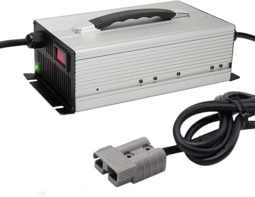 WLEJSL Caricabatterie per Batterie al Piombo Ad Alta Potenza 48V 30A, Caricabatteria di Mantenimento Completamente Automatico da 1500W con Spina Anderson 50A/120A/175A/350A,175A