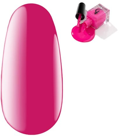 K Professional nagellack rävfärg nr 03, långvarig, glänsande, färgintensiv, vegansk, snabbtorkande – nagelpolish fuchsia – 10 ml