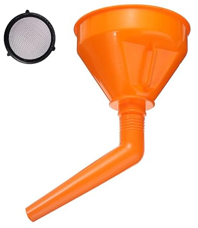 Xibao Entonnoir Pour Automobile,Universel Plastique Entonnoir Essence avec Tuyau et Filtre pour Diesel Kérosène,Huile Moteur et Essence,Convient aux Voitures,Camions,SUV,Fourgonnettes,Jeeps,Motos