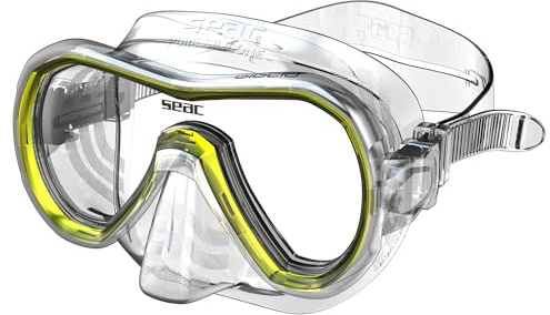 SEAC Unisexs giglio, snorkling och dykningsmask för vuxna och yngre dykare