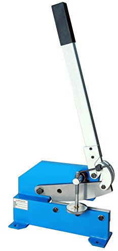 Pro-Lift-Werkzeuge Handhebelschere Blechschere Messerlänge 200 mm Tafelschere Abkantbank Schlagschere manuell schneiden Hebelschere Tischschere Metall Schrere