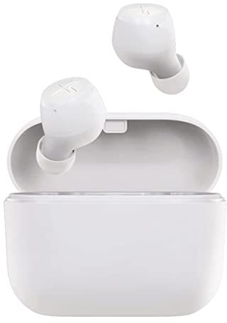 Écouteurs sans Fil Edifier X3 True, Qualcomm® AptX™ Audio Bluetooth 5.0, CVC 8.0 Écouteurs Anti-Bruit IP55 étanches à la poussière et à l'eau, Assistant Vocal USB C Casque Blanc