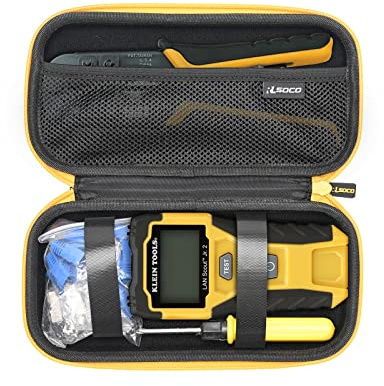 RLSOCO Carrying Case for Klein Tools Pass-Thru Modular Wire Crimper VDV226-110 & for Klein Tools VDV501-851/VDV526-100 Cable Tester (Case Only)
