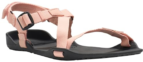 Xero Shoes Women's Z-Trek Barefoot Hiking Sandals, Pink Sand, 8