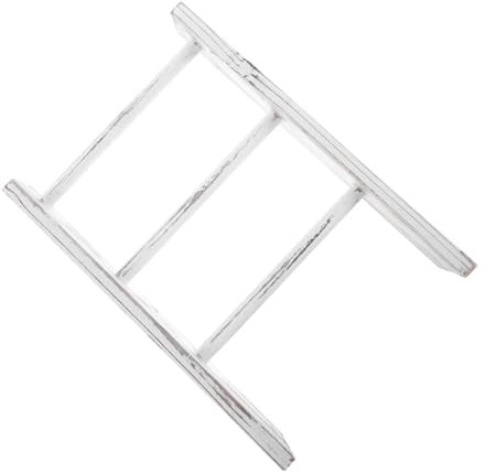 Mobestech Échelle Porte-Serviettes Miniature Décoration pour Salle de Bain Accessoire Cuisine Multifonctionnel Style Campagne