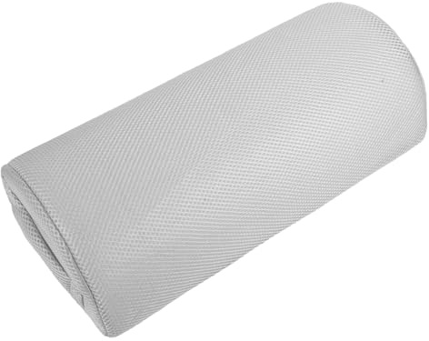 MUELODSIC Cuscino per Gambe Semi-rotondo Ergonomico in Poliestere e Spugna, Supporto per Gambe ad Alto Ritorno, per Riposo e Relax Notturno