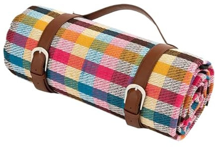 MMRTDJDR Tragbare Winter-Thermo-Picknickdecke: Maschinenwaschbare, strandfreundliche 150x200cm Karomatte in 6 Farboptionen