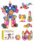 Lulizar 115PCS Magnetic Building Blocks Set, Intelligent Magnetic Tiles for Kids, Creativity Educational Magnatiles Set, Magnetic Building Tiles Set Gift for Boys Girls Age 3 4 5 6 7 Year Old