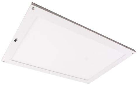 BLicht LED Unterbauleuchte 30x20cm – Dimmbar mit Hand-Sensor, 7,5W, 450lm, Warmweiß 3000K – Flaches Panel für Küche, Schrank & Arbeitsfläche – Weiß