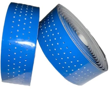 Baoblaze 2 Stück Rennrad-Lenkerbänder Fahrrad-Lenkerbänder Schweißabsorbierend Professionelles PU und Eva Atmungsaktiv für Radfahren Mountainbikes, Blau