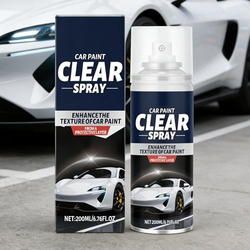 Detergente Per Auto Per Esterni - Spray Per Dettagli Auto Con Rivestimento Trasparente Da 200 Ml, Restauratore Di Vernice Portatile Per Veicoli | Detergente Per Esterni Per Car, Per Lucidare, Preveni