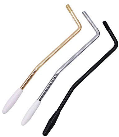 Alnicov Tremolo-Arm mit Spitzenkappe (6 mm), 3 Stück