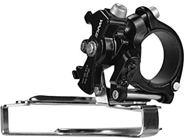 FOMTOR Fahrrad Umwerfer 3 Gang Vorderrad 48T Kettenumwerfer Passendes 6/7/8/9/10/11 Gang Schaltwerk für Mountain Road Fahrrad