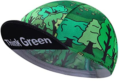 BikingBros Casquette de Cyclisme Amusante - en Polyester - Doublure de Casque de Cyclisme Respirante et Anti-Transpiration