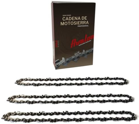 Avalon Procut - Pack 3 Cadena de Motosierra .325 Galga 050 1.3-72 eslabones y diente cuadrado para espadas de 45cm aproximados. Compatible con Husqvarna, Efco, Ryobi