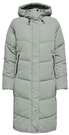 ONLY Damen Onlmaggi Life Long Puffer Cc OTW, Lily Pad, x_s