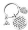 Softball Schlüsselanhänger | Baseball Charm Schlüsselanhänger | Inspirierende Ermutigung Schlüsselanhänger | Metall Baseball Taschen Anhänger für Teenager, und Frauen, silber, Se référer au