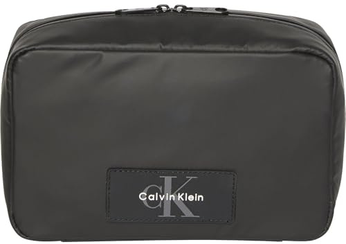 CALVIN KLEIN Kit DOPP Utilitaire pour Homme avec Cintre LV04D1135G Dopp Kit, Noir (Noir), Taille Unique, Noir (Noir), Taille Unique, Kit Dopp