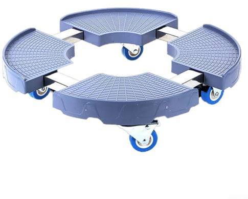 Rouleau de plantes avec freins de sécurité sur toutes les roues, idéal pour les maisons avec des enfants ou des animaux domestiques (roue unique)