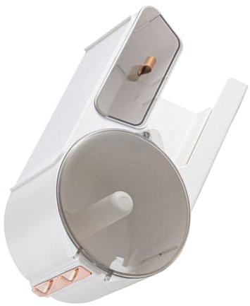 LIFKOME No-Punch Tissue Case Hair Dryer -Mounted Storage Plastic Tissue Holder Bathroom Organizer Hips Pet Material