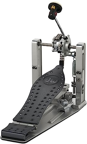 DW MFG Series Colorboard Machined Chain Drive Bass Drum Pedal w/Bag, Gun Metal Edition