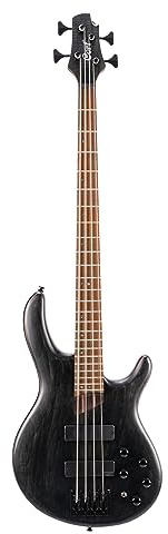 Cort B4 Element Elektrischer Bass, Serie Artisan B, offenporig, Schwarz