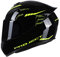 Casco Integrale Moto Casco Integrale Moto Uomo Donna Cool Rider Equipaggiamento Four Seasons Casco Moto Integrale Black And Green（L）