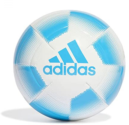 adidas Unisex Fußball, White/Bold Aqua, 3