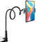 Czemo Handy Halterung, 360°Flexible Tablet Halterung, Handy Halterung Bett Tablethalterung Tablet Halter für ipad/Galaxy Tabs/Kindle Fire, 4-11 Zoll Handys und Tablets, 80cm