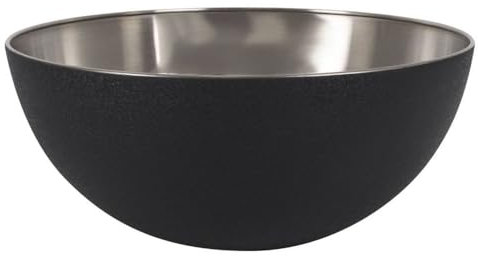 MGE World - Ensaladera de Acero Inoxidable - Cuenco para Mezclar - Bol de Cocina Multiusos - Frutero - Bol Ensaladera, Repostería y Mixing Bowl - Fuente para Servir - 28,5 cm