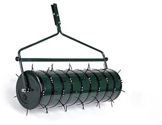 Rasenwalze Gartenwalze Bodenwalze Handwalze mit Rasenlüfter Gärten Walze 102cm