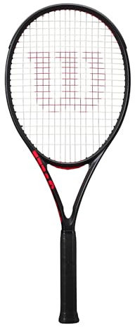 Wilson Clash 100 Pro V3 Raquette de tennis à cordes pour adulte – Taille de la poignée : 9,5 cm – Cordée avec sensation 16 Natural à moyenne tension