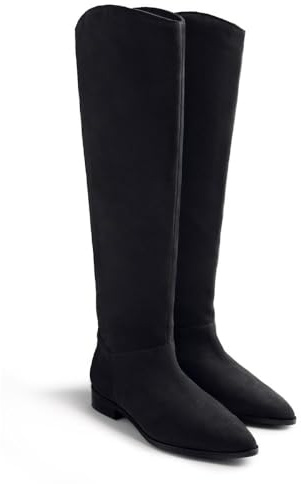 GIOSEPPO Bota alta de piel Modelo FOSTORIA color Negro, talla 40