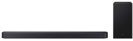 Samsung HW-Q610GF Q-Series 3.1.2-Kanal-Soundbar für Fernseher, TV-Lautsprecher mit kabellosem 6,5-Subwoofer, Dolby Atmos und DTS:X, Q-Symphony, Game Mode Pro