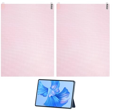 QEXUJOW Protezioni schermo per Tablet PC,Pellicole protettive per schermo A4 HD in confezione da due,tagliabili su misura, adatte per dispositivi GPS, fotocamere, orologi, tablet