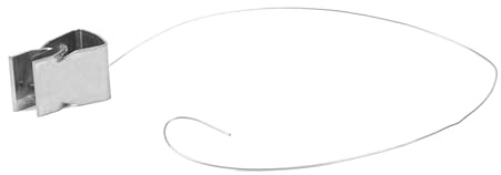 Parotec Sturmklammer für zugeschnittene Dachziegel - Typ 513 (10 Stück) aus Edelstahl – für Betonziegel und Dachpfannen, Dachlatten Befestigung, Rostfrei und Langlebig