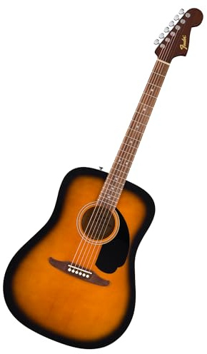 Fender California Debut Redondo Series Acoustic Guitar, Beginner Guitar, 2-Year Warranty, 2-Tone Sunburst