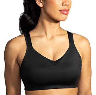 BROOKS 350081001 Drive Convertible Run Bra Sports Bra Damen Black Größe 0381E