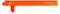 Replacement Part for Hot-Wheels City Ultimate Garage Playset - GJL14 ~ Replacement Orange Track Piece 1