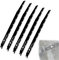 5 Pack Reciprocating Saw Blades,S1531LL-300mm 5TPI CRV Pruning Blades,Very Fast Wood Cutting Reciprocating Sabre Saw Blades for Green Woods, Dry Wood, and PVC