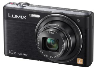 Panasonic Lumix DMC-SZ9 Compact Camera 16.1MP with 25mm Wide Angle Lens, Full HD Video Recording 3.0-Inch LCD Black (Renewed)