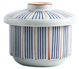 WJLYDM Petit bol à soupe en céramique avec couvercle, vaisselle ménagère céladon, œufs cuits la vapeur, soupière étanche, fournitures de cuisine(Color-A)