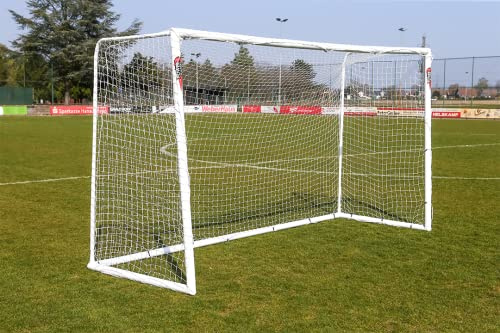 POWERSHOT® But de Foot Pro 5 x 2 m - Made in Germany - Garantie 2 Ans et installable à l'année ! (avec Mur de tir)