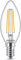 Philips LED Classic E14 Lampe, 40 W, Kerzenform, klar, warmweiß