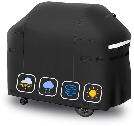 7139 Grillabdeckung für Weber Spirit 300 Grill,130x45x107CM Abdeckung,Uvgrillabdeckung für Weber Spirit 300 Grill, Abdeckung für Weber Spirit E310 E315 E330,Abdeckhaube für Weber Spirit 300