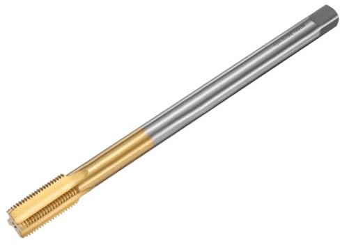 QUARKZMAN Metrisches Gewindebohrer M16 x 1.5 H2 200mm Geradrilliger Gewindefräser Gewindebohrer Gewindeschneidwerkzeug Reparaturwerkzeug