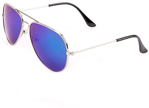 Creamily Kids Aviator Sunglasses For Boys Girls Children Toddler Age 2-9 Kids Sunglasses Polarized UV Protection (Green Flash)