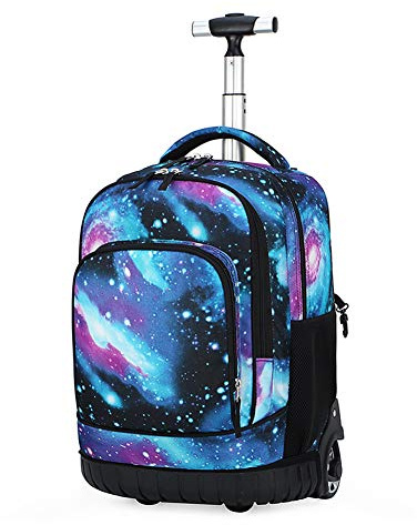 CONPHERON Trolley ryggsäck skolryggsäck elever multifunktionell ryggsäck skolväskor resväska laptop resa skola ryggsäck för pojkar och flickor