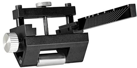 N&S Juvyig Honing Guide Tool-Woodworking Sharpening Holder of Whetstone-Adjustable Angle Sharpener for Chisels and Planes 0-2.55 inches (Black)